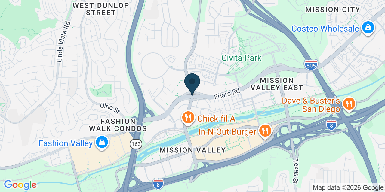 Map showing San Diego, San Diego County, CA