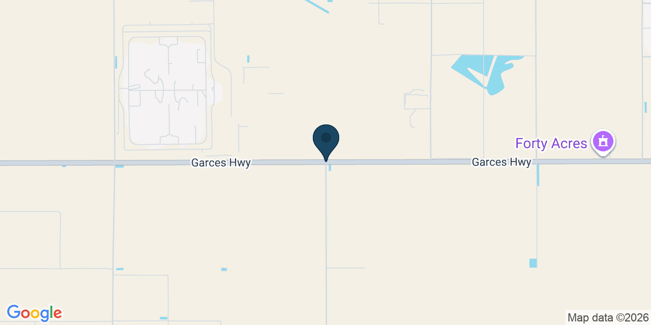 Map showing Delano, Kern County, CA