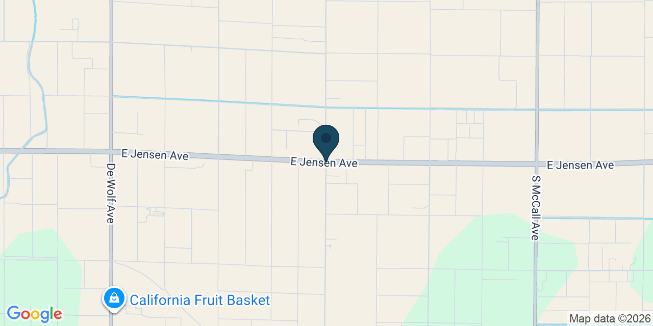 Map showing Southeast Growth Area, Fresno County, CA