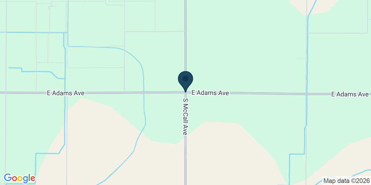 Map showing Fresno County, CA