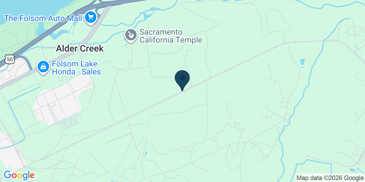 Map showing Sacramento County, CA