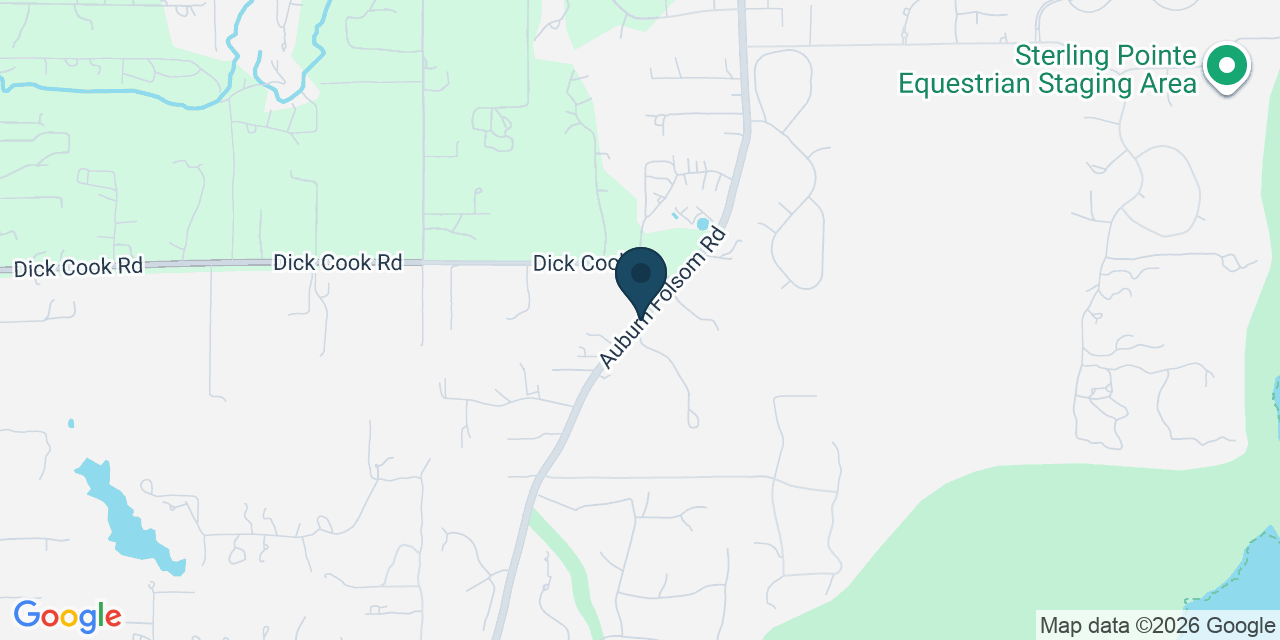 Map showing Granite Bay, Placer County, CA