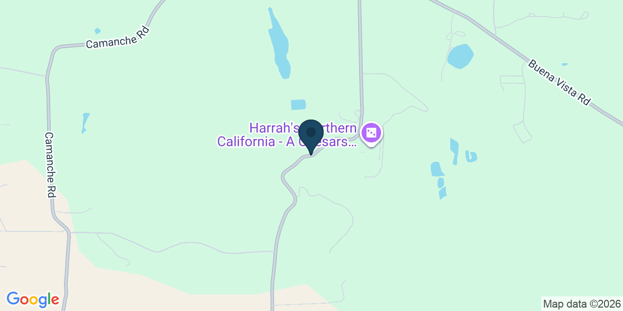 Map showing Amador County, CA