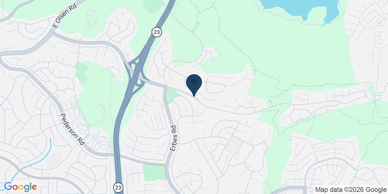 Map showing Thousand Oaks, Ventura County, CA