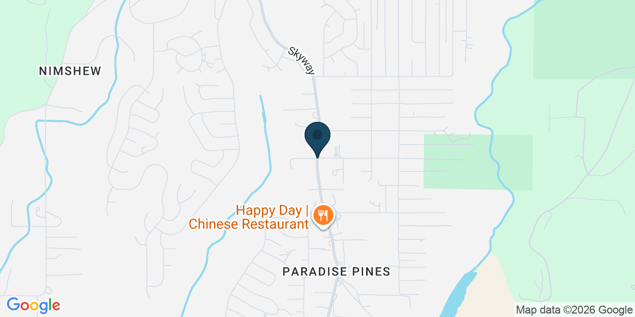 Map showing Magalia, Butte County, CA