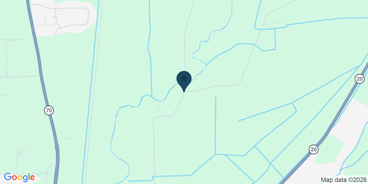 Map showing Yuba County, CA