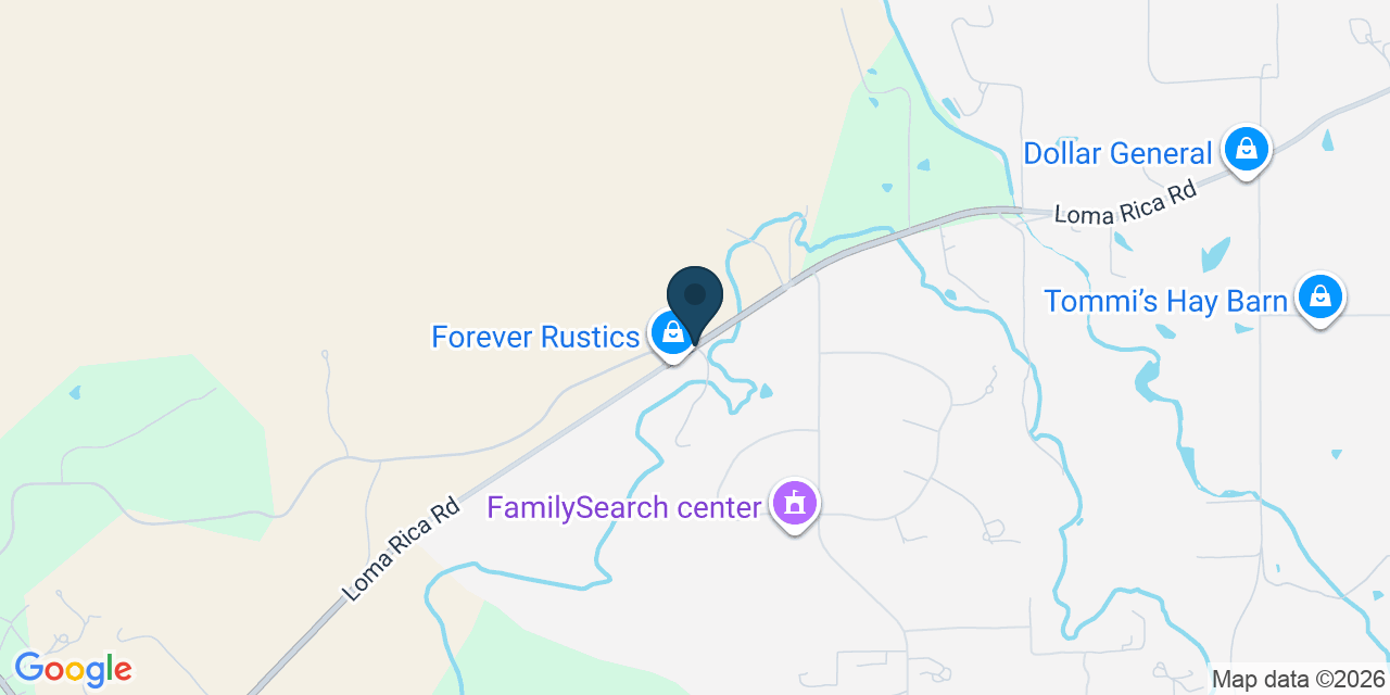 Map showing Yuba County, CA