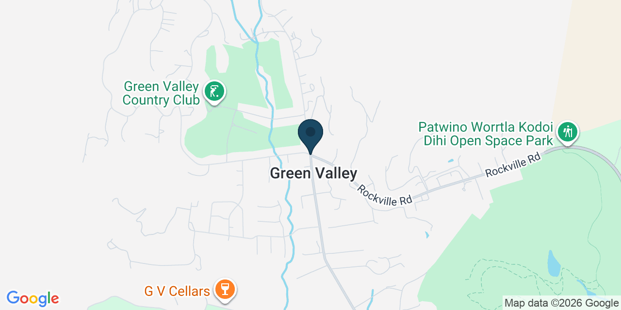 Map showing Green Valley, Solano County, CA