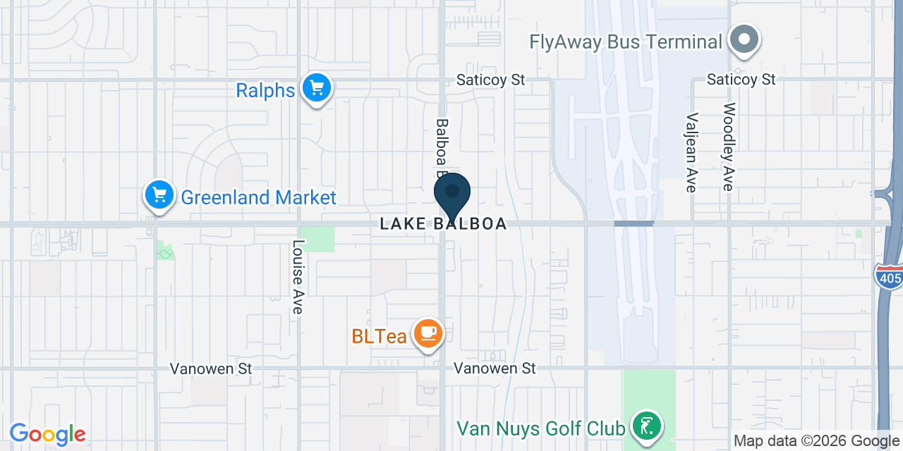 Map showing Los Angeles, Los Angeles County, CA
