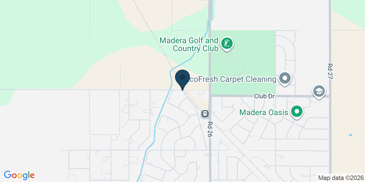 Map showing Madera County, CA