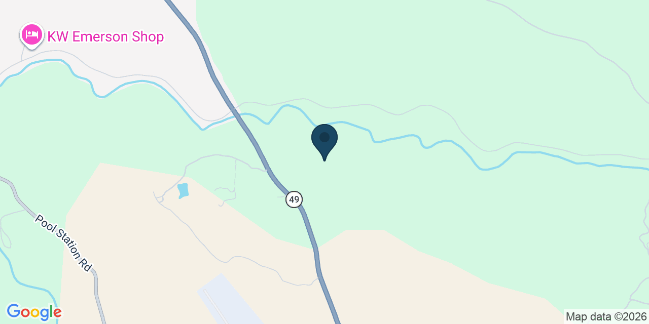 Map showing San Andreas, Calaveras County, CA