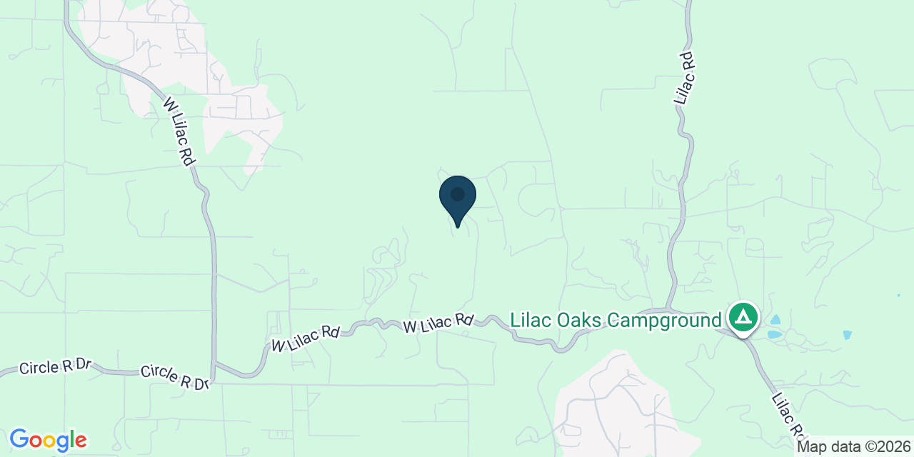 Map showing Valley Center, San Diego County, CA