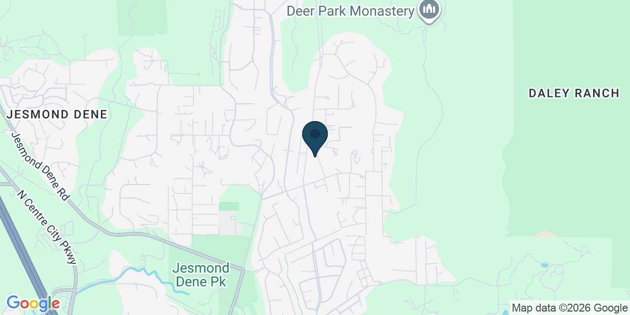 Map showing Escondido, San Diego County, CA