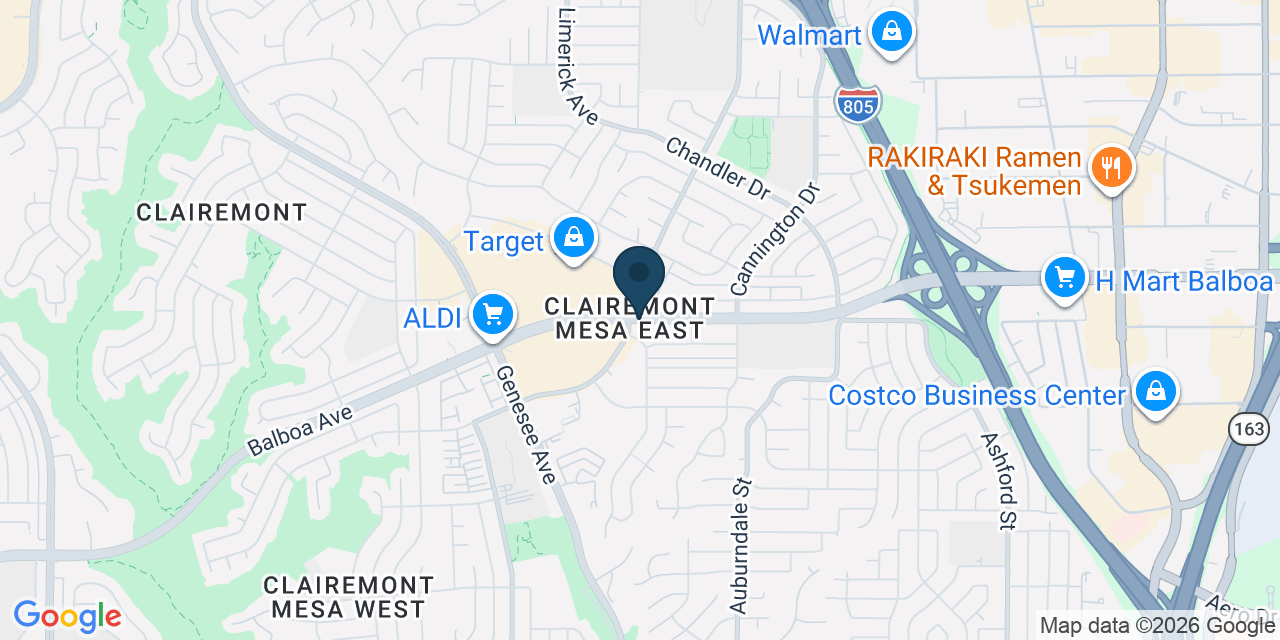 Map showing San Diego, San Diego County, CA