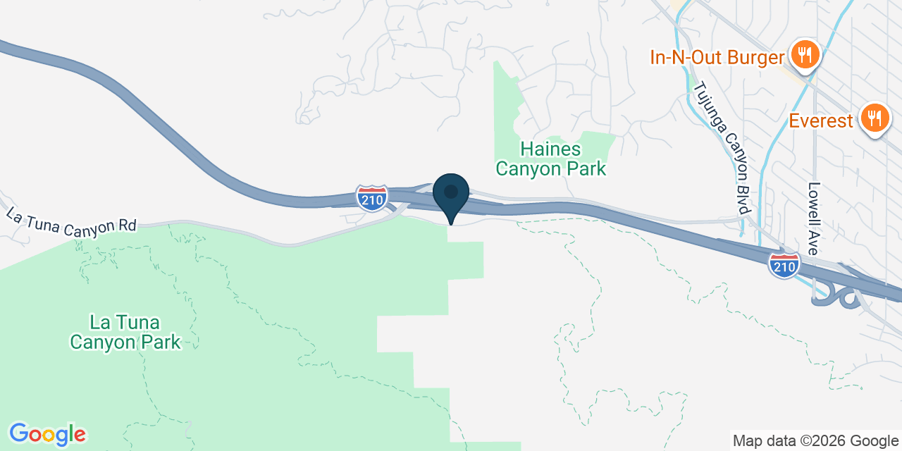 Map showing Los Angeles, Los Angeles County, CA