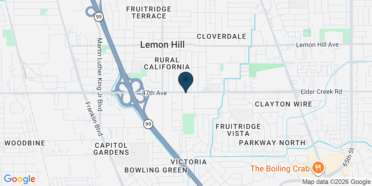 Map showing Sacramento, Sacramento County, CA