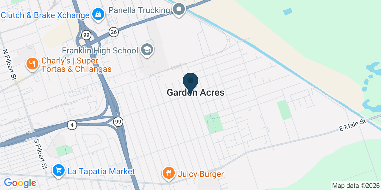 Map showing Stockton, San Joaquin County, CA