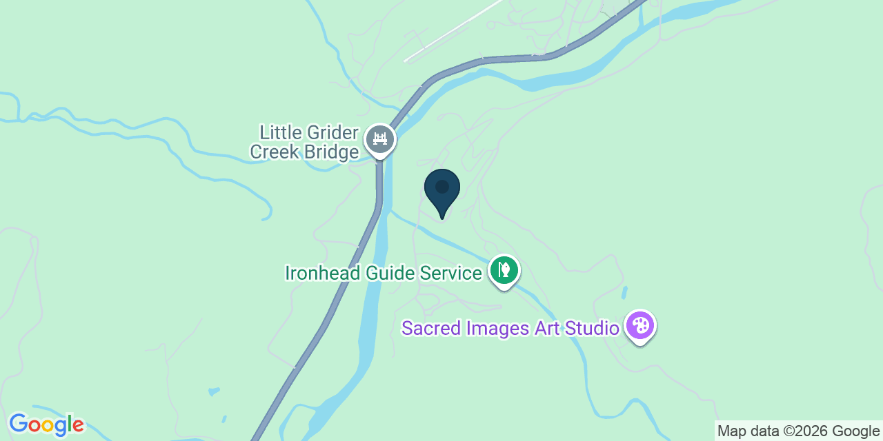 Map showing Happy Camp, Siskiyou County, CA