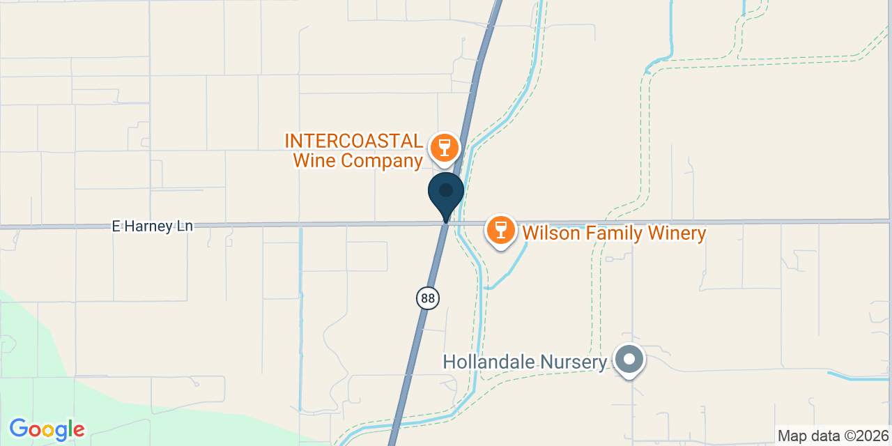 Map showing San Joaquin County, CA
