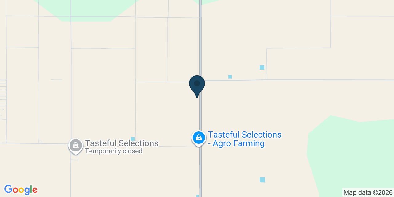 Map showing Arvin, Kern County, CA