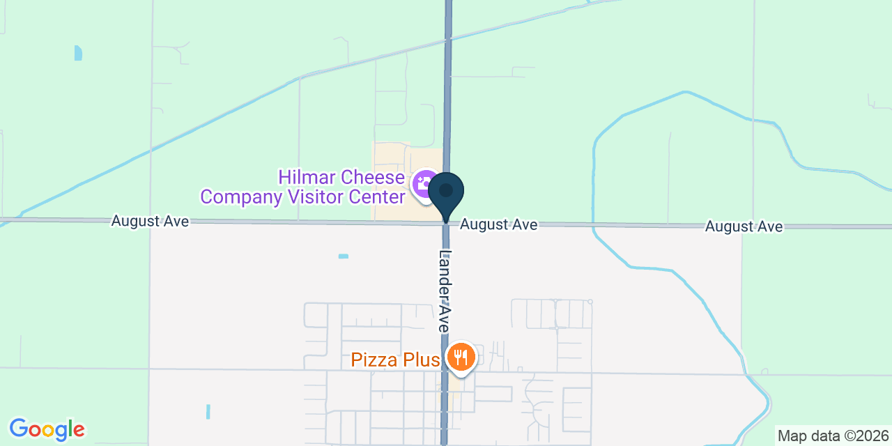 Map showing Merced County, CA