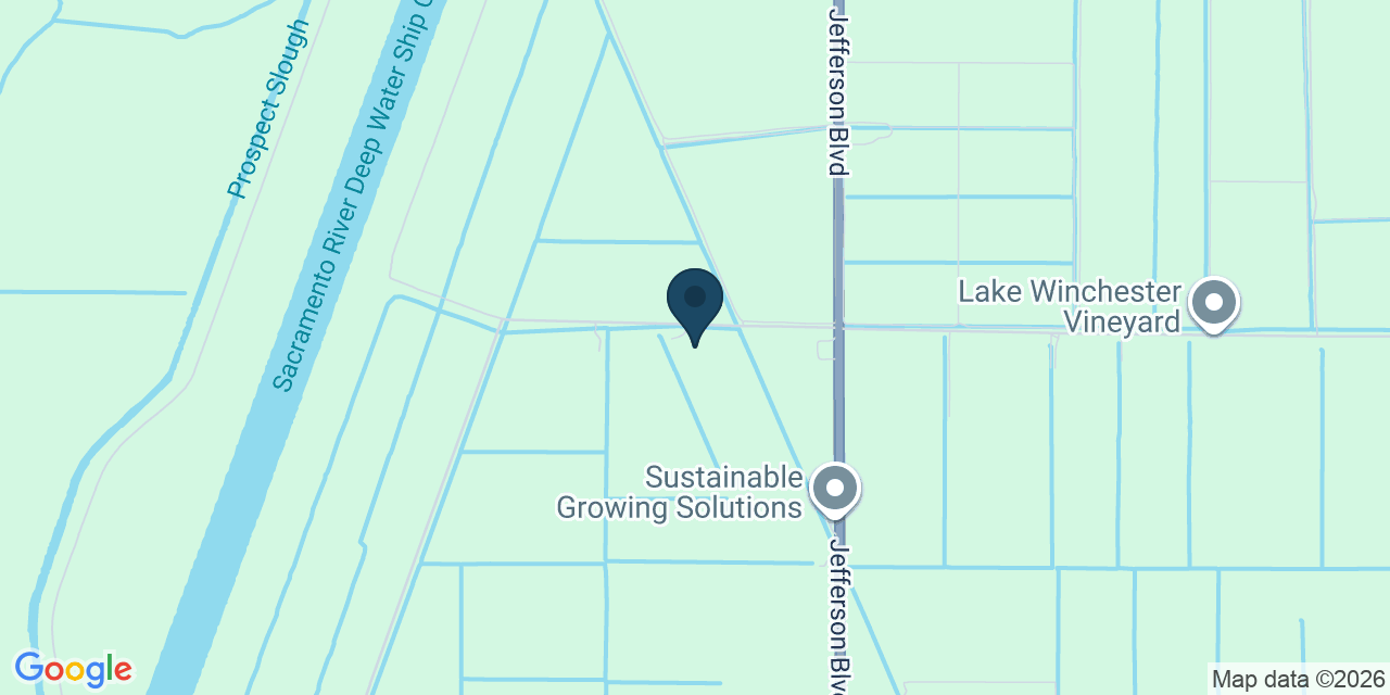 Map showing Clarksburg, Yolo County, CA