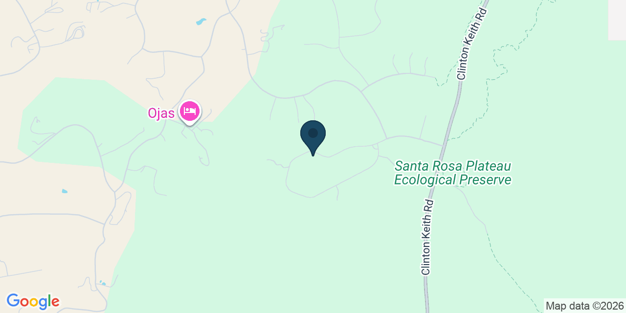Map showing Murrieta, Riverside County, CA