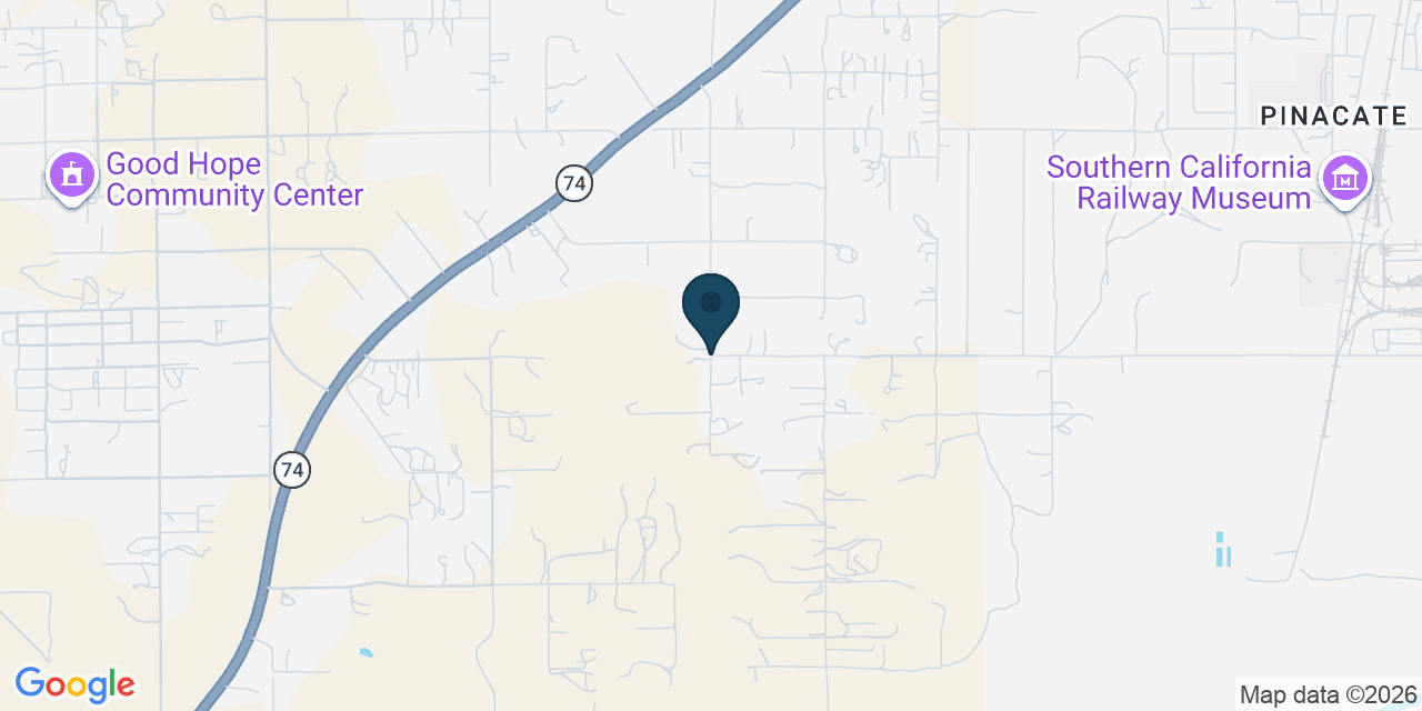 Map showing Good Hope, Riverside County, CA