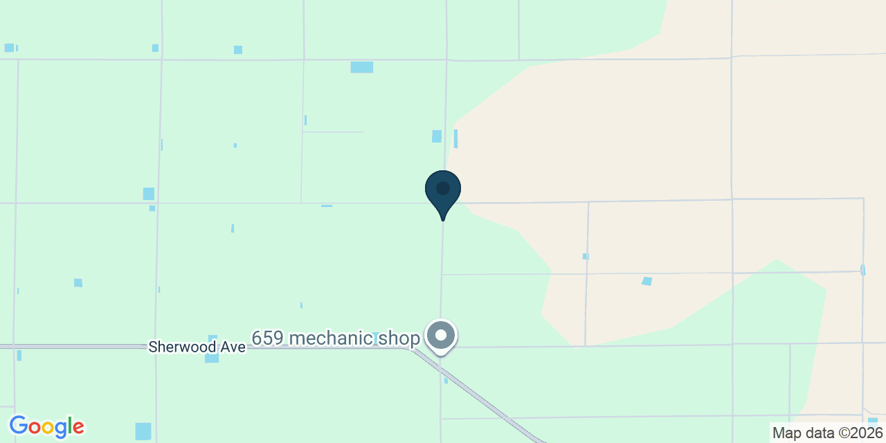 Map showing Kern County, CA