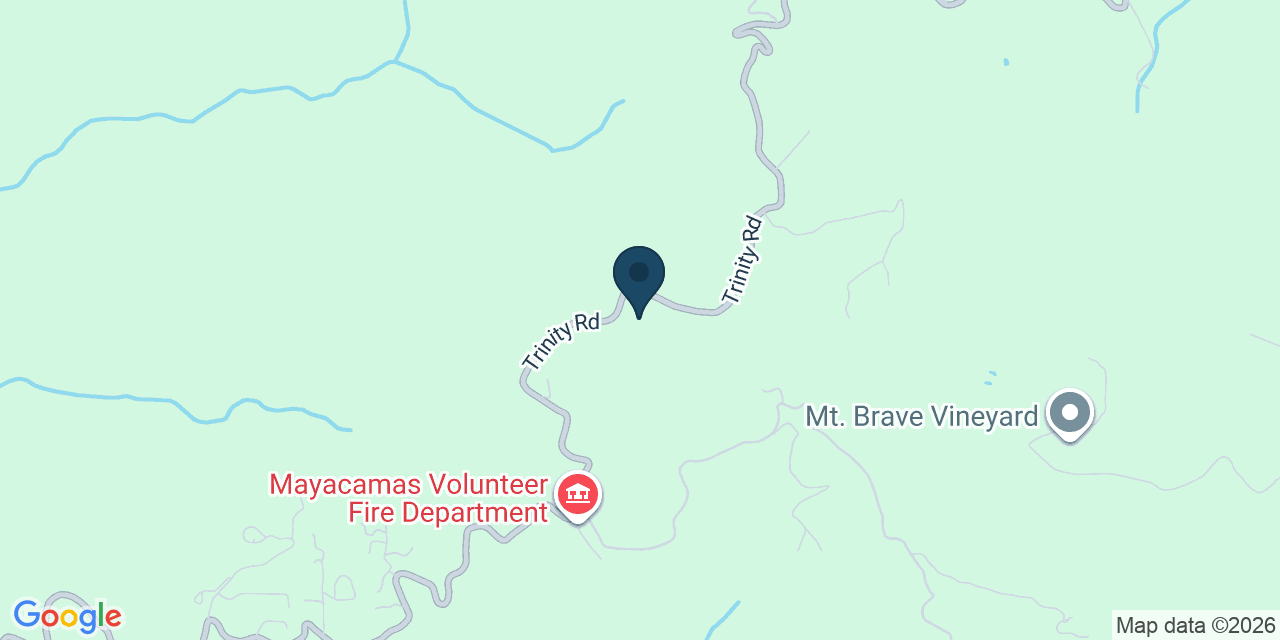 Map showing Glen Ellen, Sonoma County, CA