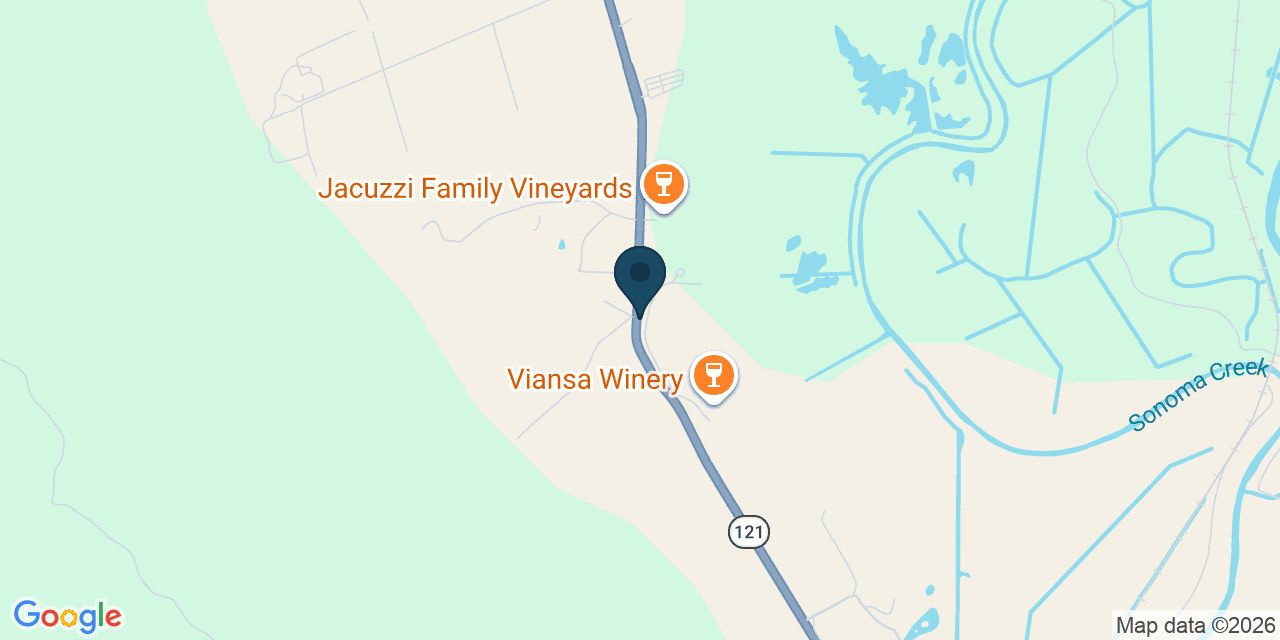 Map showing Sonoma, Sonoma County, CA