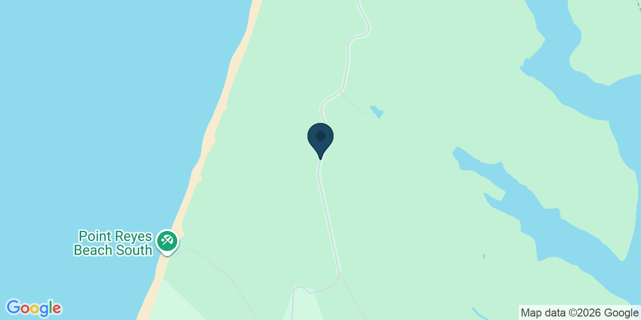 Map showing Inverness, Marin County, CA