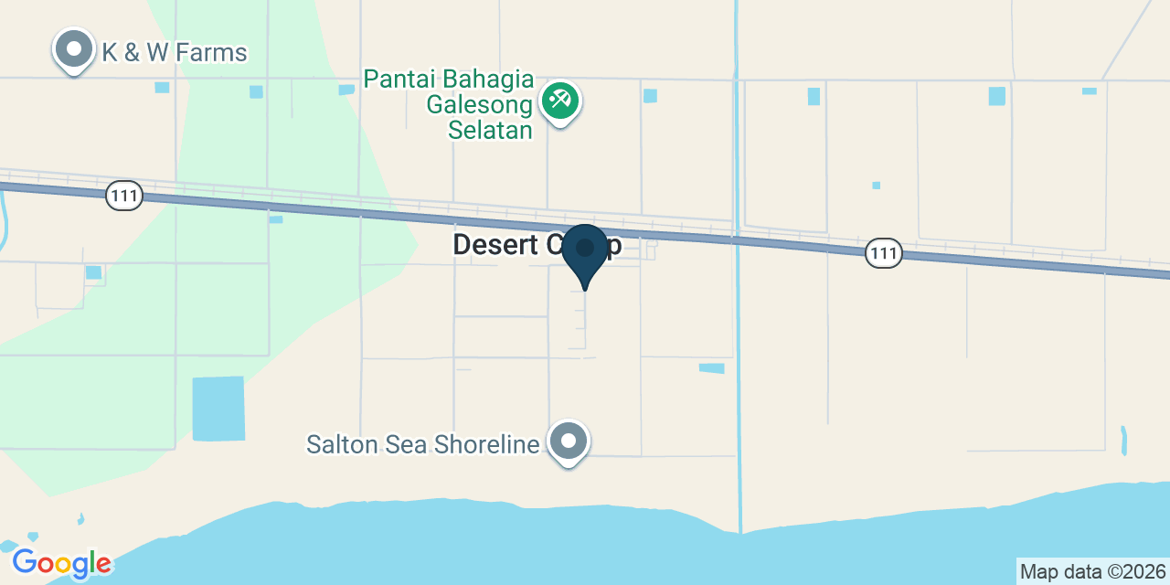 Map showing Riverside County, CA
