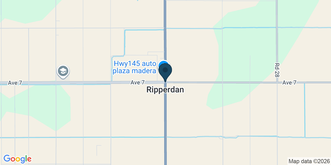 Map showing Madera County, CA