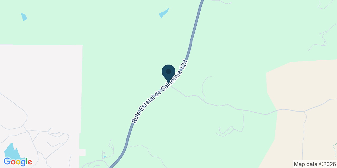 Map showing Amador County, CA