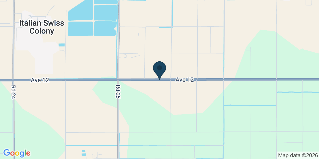 Map showing Madera County, CA
