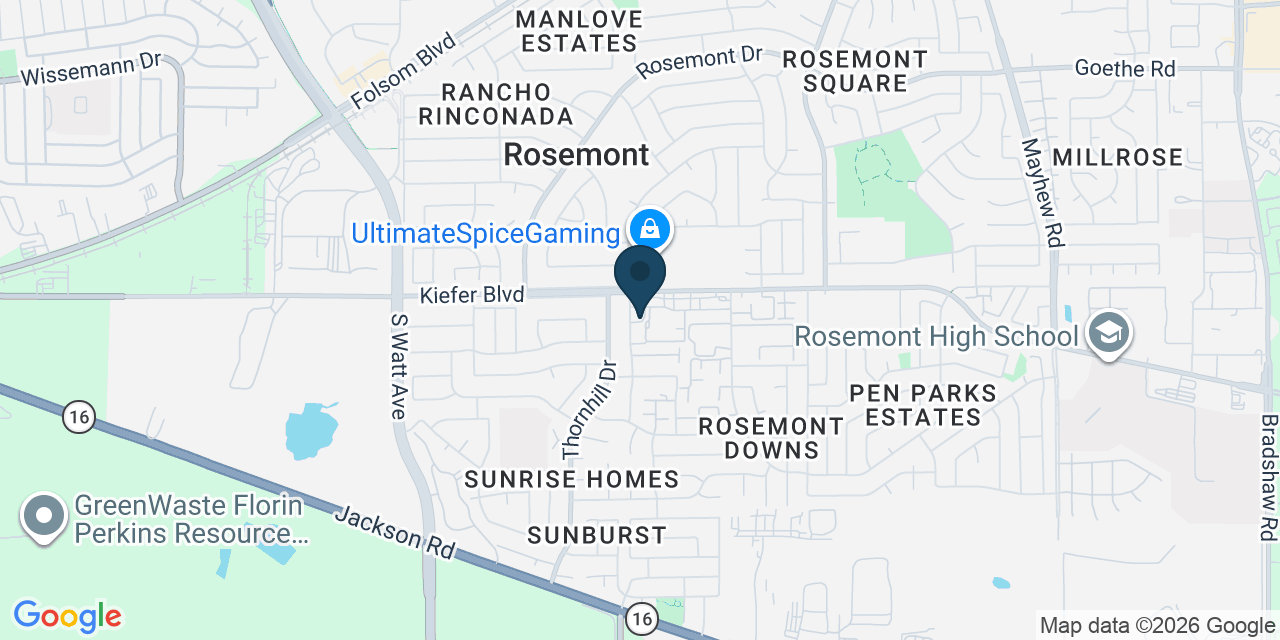 Map showing Sacramento, Sacramento County, CA