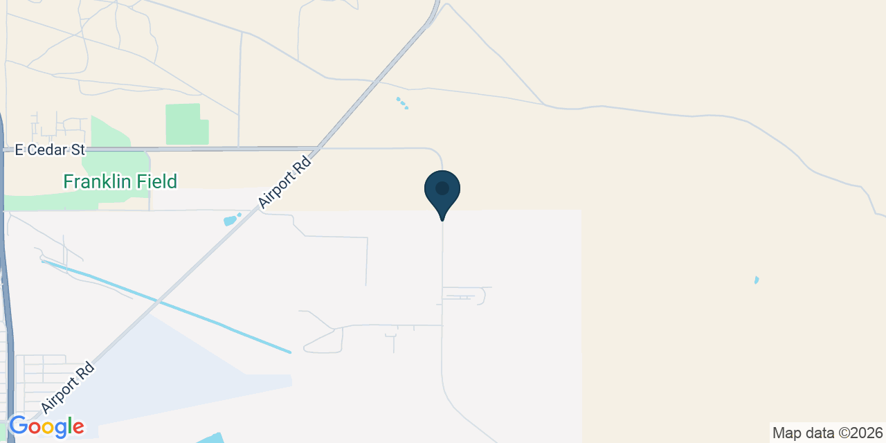 Map showing Taft, Kern County, CA