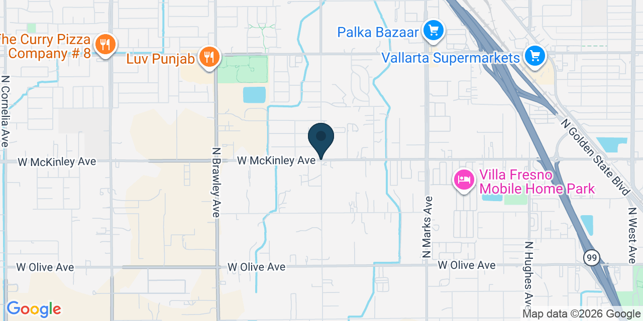 Map showing Westside, Fresno County, CA
