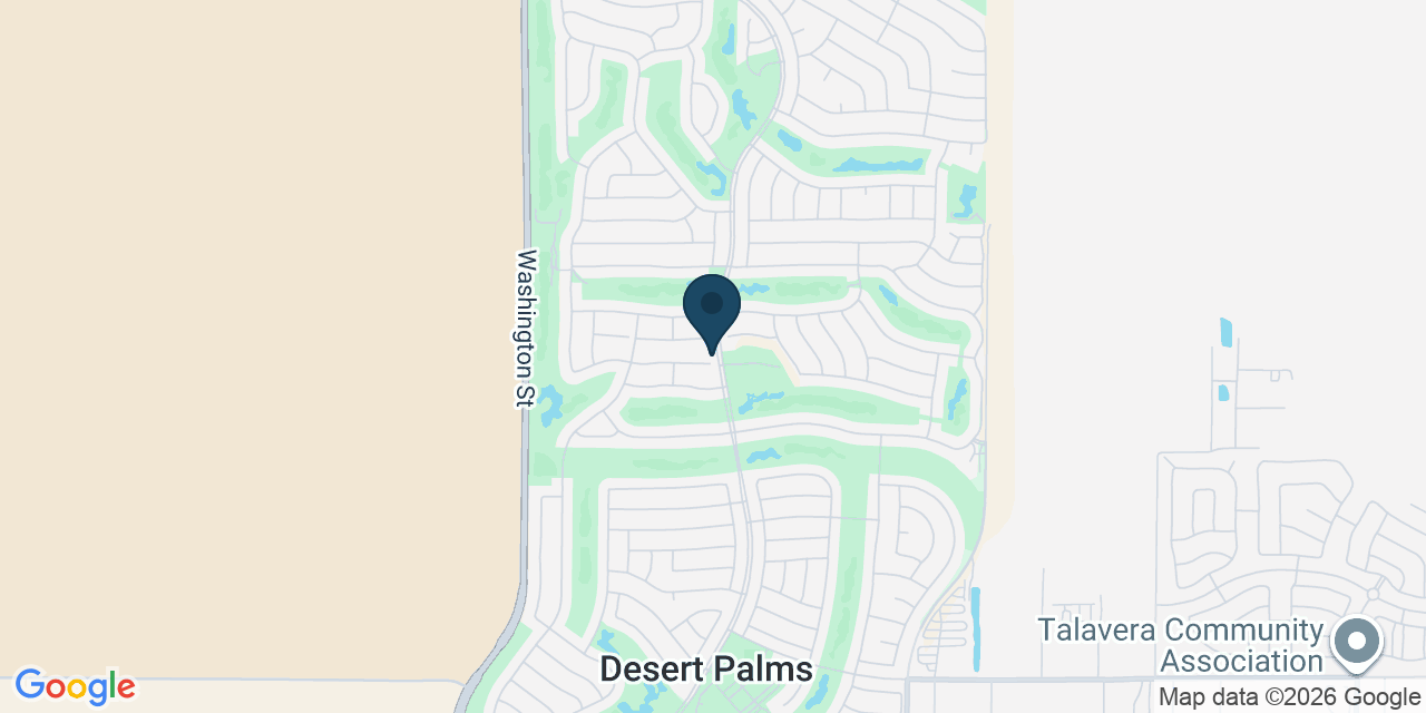 Map showing Palm Desert, Riverside County, CA