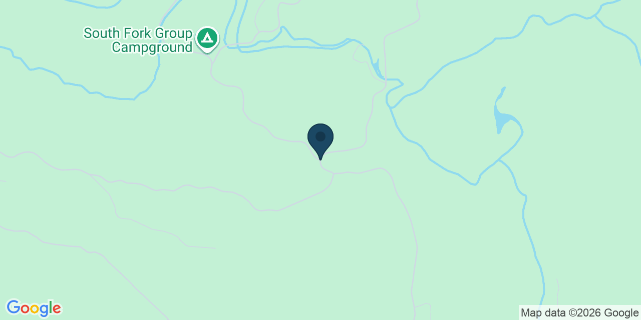 Map showing El Dorado County, CA