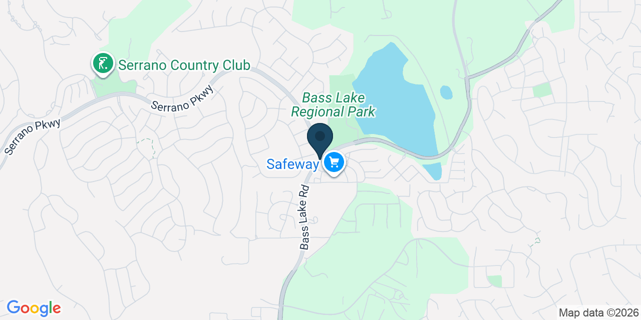 Map showing El Dorado Hills, El Dorado County, CA