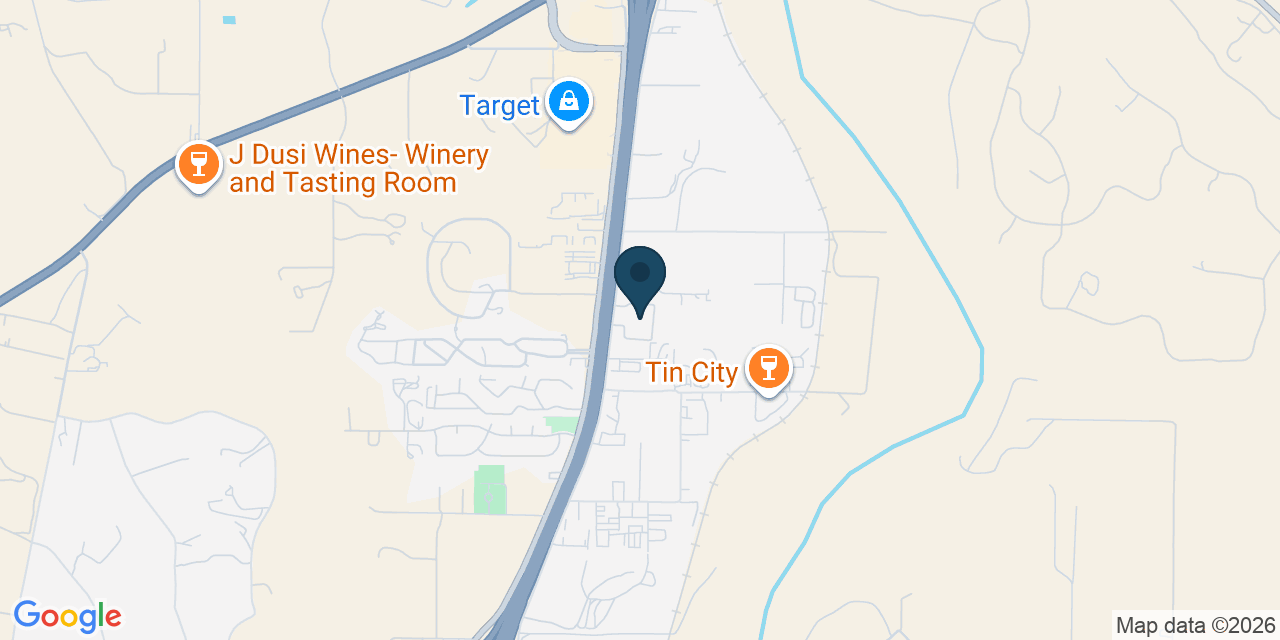 Map showing Paso Robles, San Luis Obispo County, CA