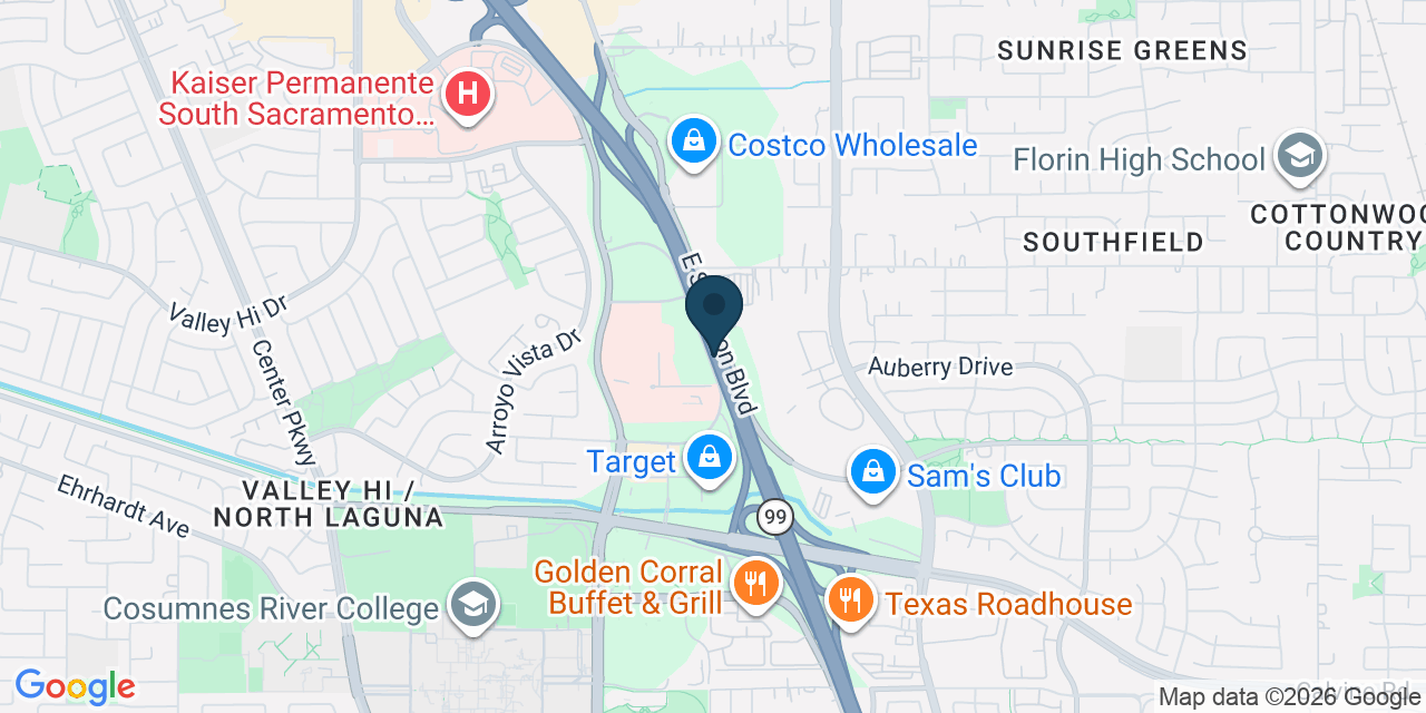 Map showing Sacramento, Sacramento County, CA