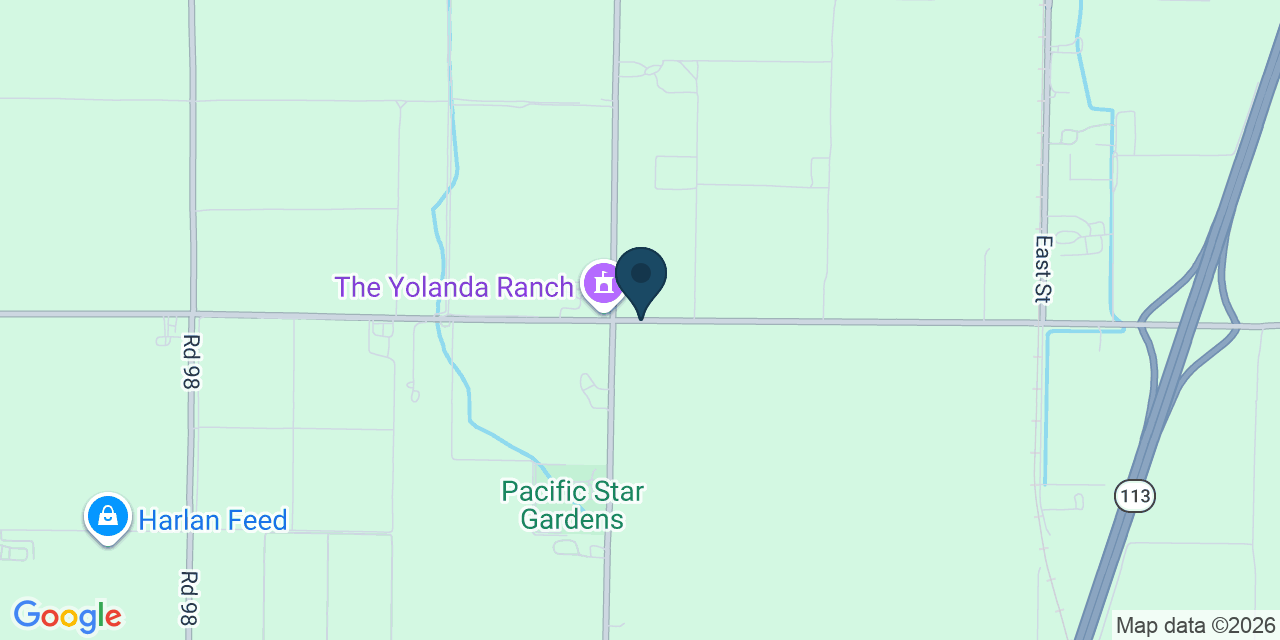 Map showing Yolo County, CA