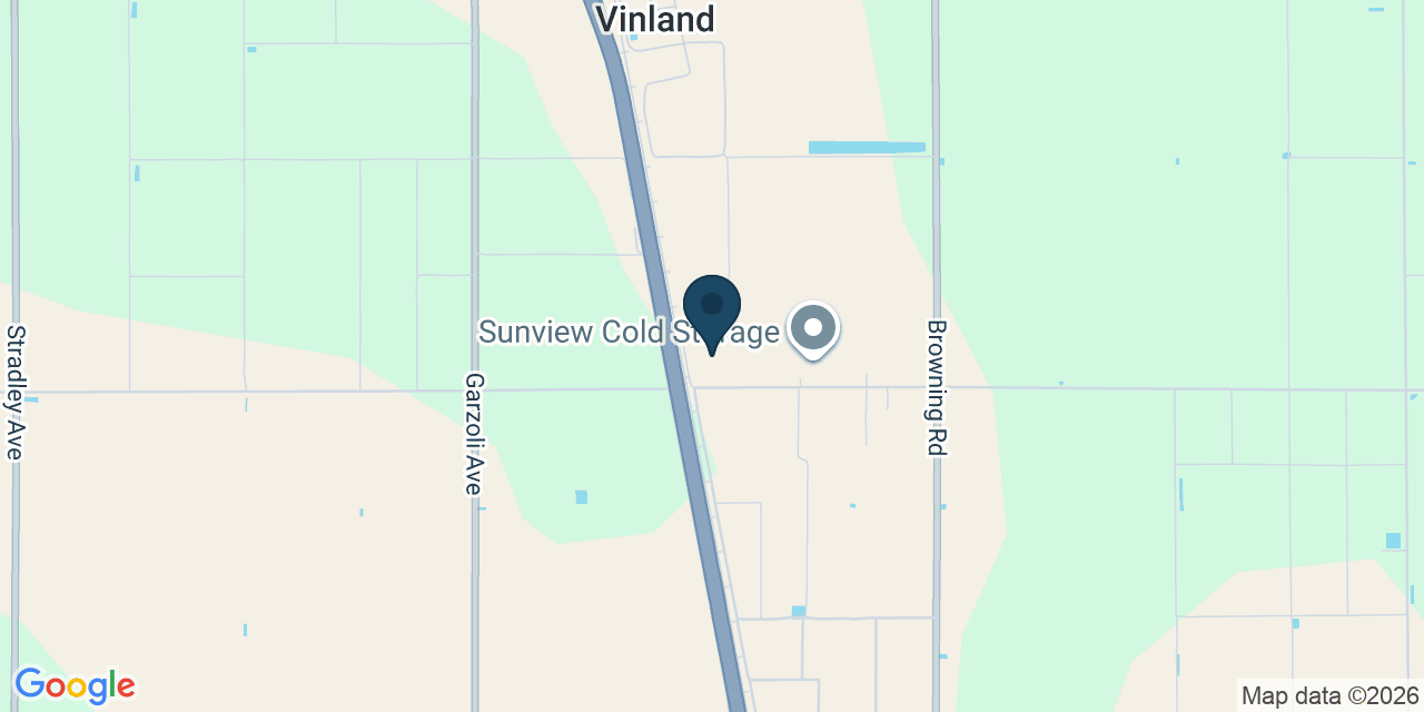 Map showing McFarland, Kern County, CA