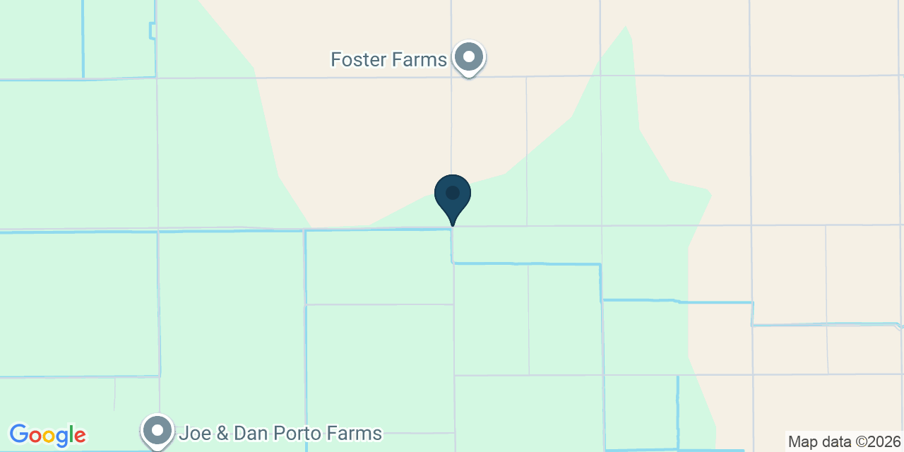 Map showing Fresno County, CA