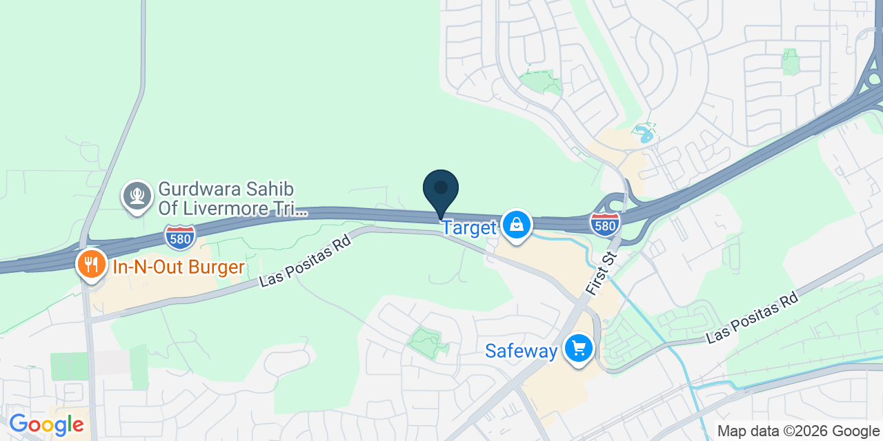 Map showing Livermore, Alameda County, CA