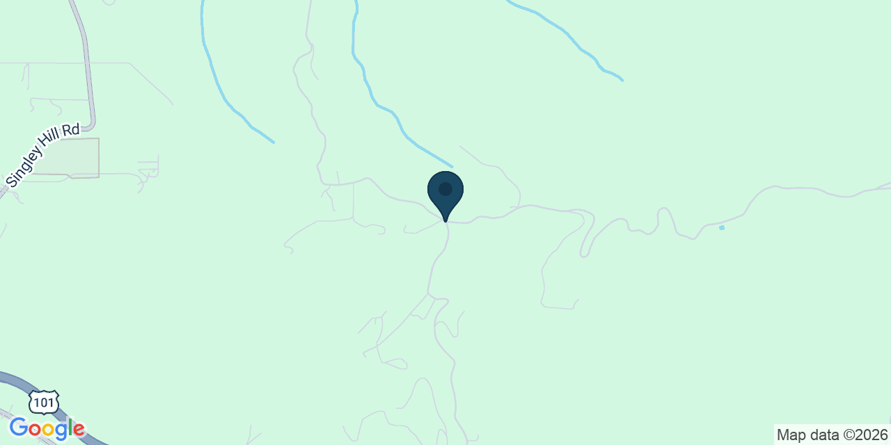 Map showing Humboldt County, CA
