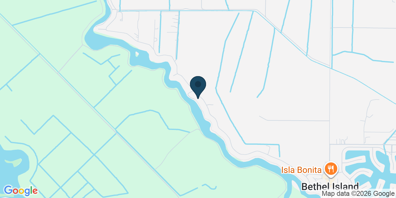 Map showing Bethel Island, Contra Costa County, CA